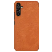 Husă pentru smartphone Samsung Galaxy A34 Nillkin/ Flip Cover/ Piele/ Brown
