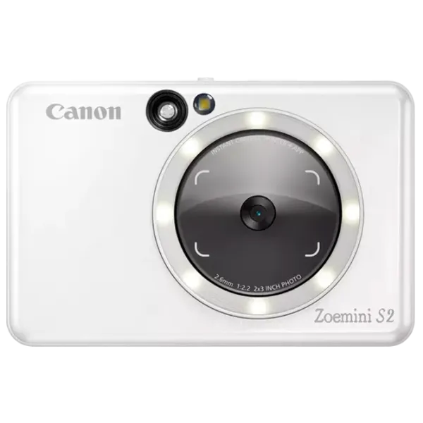 Фотоаппарат моментальной печати Canon Zoemini S2 ZV223 RG Белый photo 1