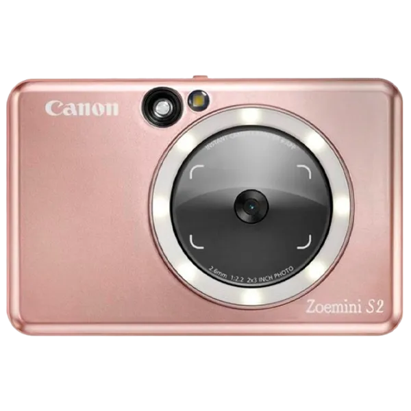 Фотоаппарат моментальной печати Canon Zoemini S2 ZV223 RG Розовое Золото photo 1
