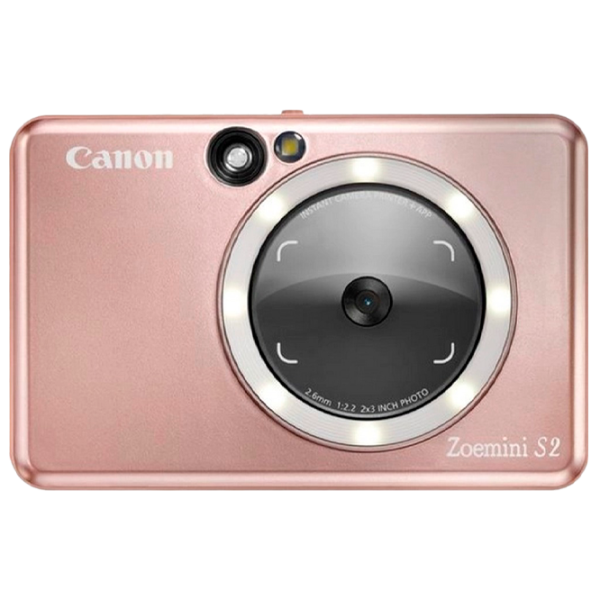 Фотоаппарат моментальной печати Canon Zoemini S2 ZV223 RG Розовое Золото photo 1
