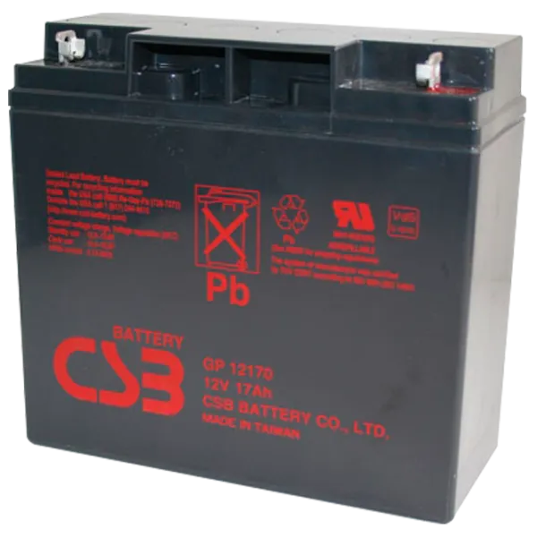 Аккумуляторная батарея для ИБП CSB GP 12170 B1 12 В 17 Ач Черный photo 1