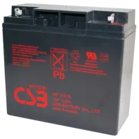 Аккумуляторная батарея для ИБП CSB GP 12170 B1 12 В 17 Ач Черный