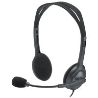 Căști Logitech H111 Gray Cu fir/ Personal
