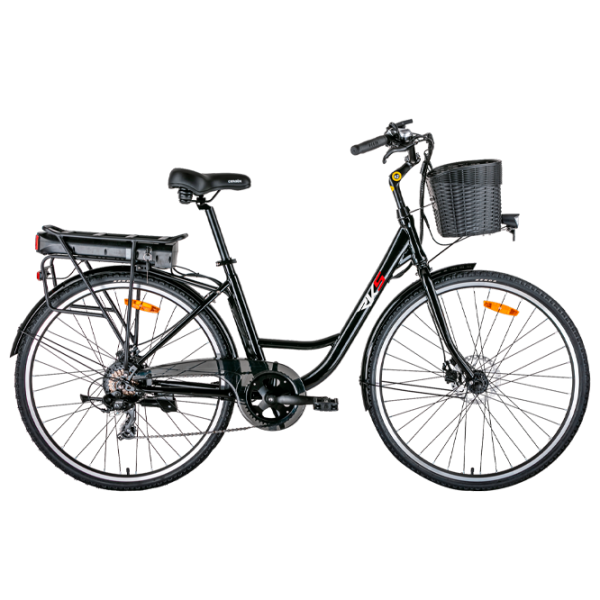 Bicicletă electrică RKS ZF10 28" Urban/ Black photo 1 Bicicletă electrică RKS ZF10 28" Urban/ Black photo 1