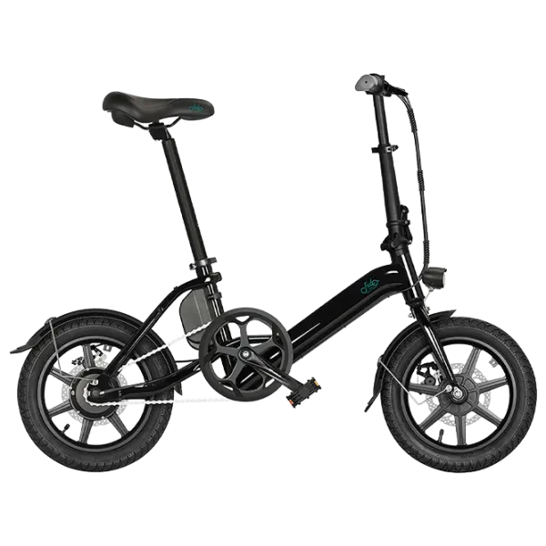 Bicicletă electrică FIIDO D3 Pro 14" Urban / Black photo 1