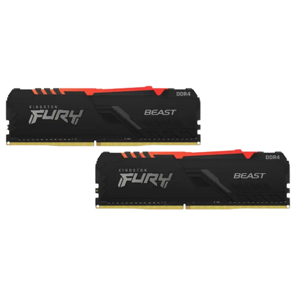 Оперативная память Kingston FURY Beast RGB SDRAM KF436C18BBAK2/ 32 DIMM/ DDR4/ 32 ГБ photo 1