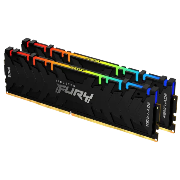 Оперативная память Kingston Kingston FURY Renegade RGB SDRAM KF432C16RB2AK2/ 64 DDR4/ 32 ГБ photo 1