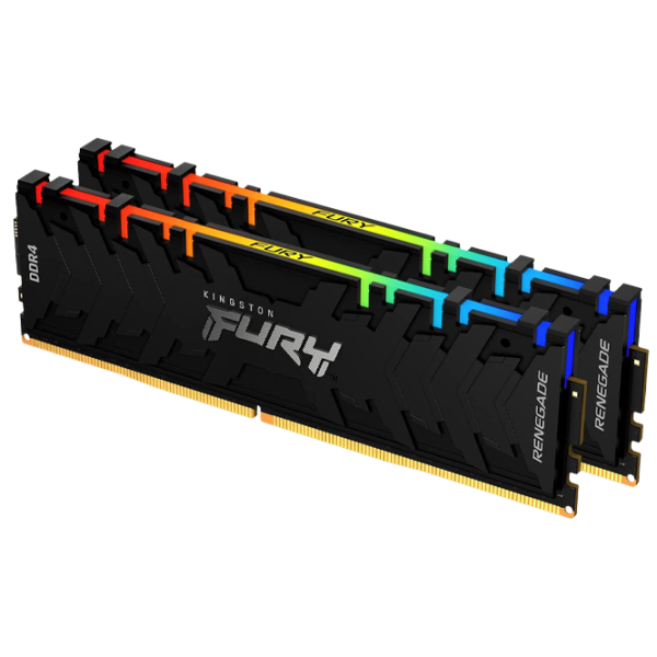 Оперативная память Kingston Kingston FURY Renegade RGB SDRAM KF432C16RB2AK2/ 64 DDR4/ 32 ГБ photo 1