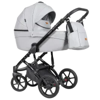 Cărucior pentru copil Quali Rossa 2 in 1 R8/ Light Gray