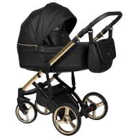 Cărucior pentru copil Quali Apollo 2 in 1 01/ Black