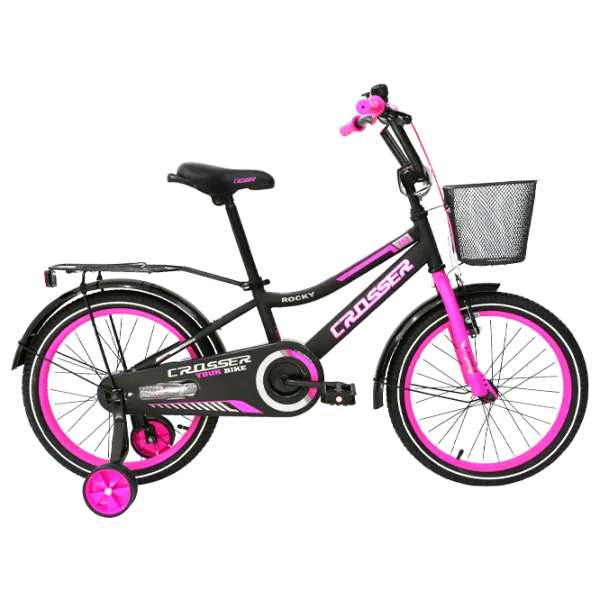 Велосипед Crosser C13 16" 12" Сталь/ Синий Черный photo 1 Велосипед Crosser C13 16" 12" Сталь/ Синий Черный photo 1