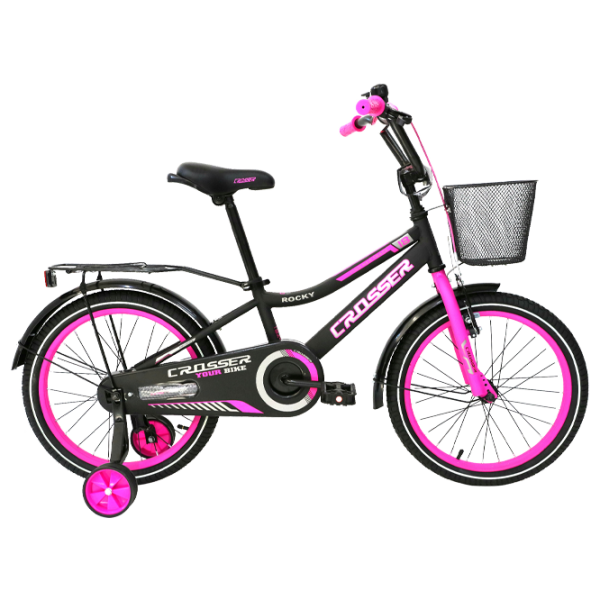 Велосипед Crosser C13 16" 12" Сталь/ Синий Черный photo 1 Велосипед Crosser C13 16" 12" Сталь/ Синий Черный photo 1