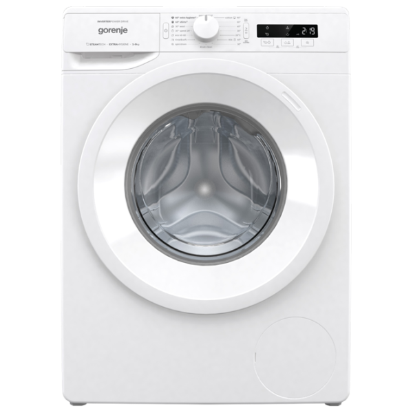 Mașină de spălat Gorenje WNPI 94 BS 9 kg / 1400 rpm / White photo 1 Mașină de spălat Gorenje WNPI 94 BS 9 kg / 1400 rpm / White photo 1