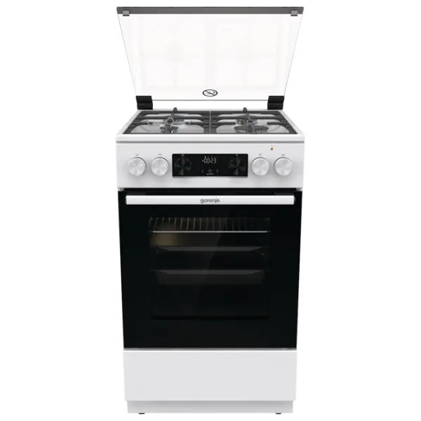 Aragaz Gorenje GK5C40WF Pe gaz/ White/ Black photo 1