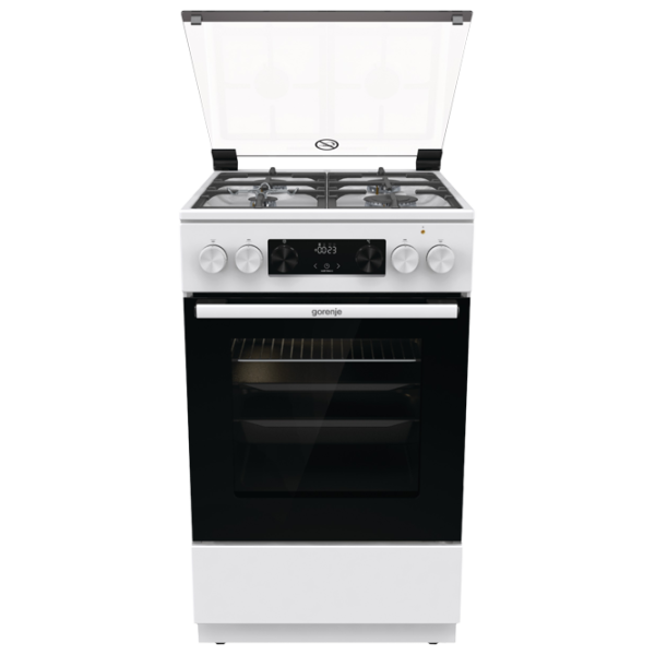 Aragaz Gorenje GK5C40WF Pe gaz/ White/ Black photo 1