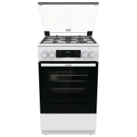 Aragaz Gorenje GK5C40WF Pe gaz/ White/ Black