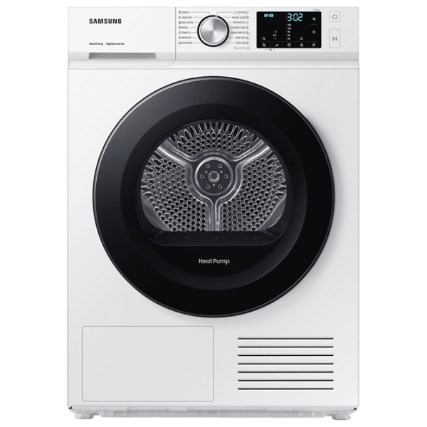 Сушильная машина Samsung DV90BBA245AWLE 9 кг/ Белый photo 1
