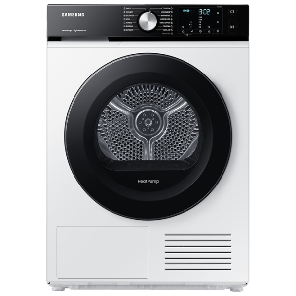 Сушильная машина Samsung Bespoke DV90BBA245AELE 9 кг/ Белый photo 1