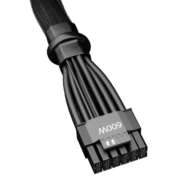 Cablu de alimentare Be quiet! 12VHPWR + 12+4 pin 0.6 m/ Black photo 1