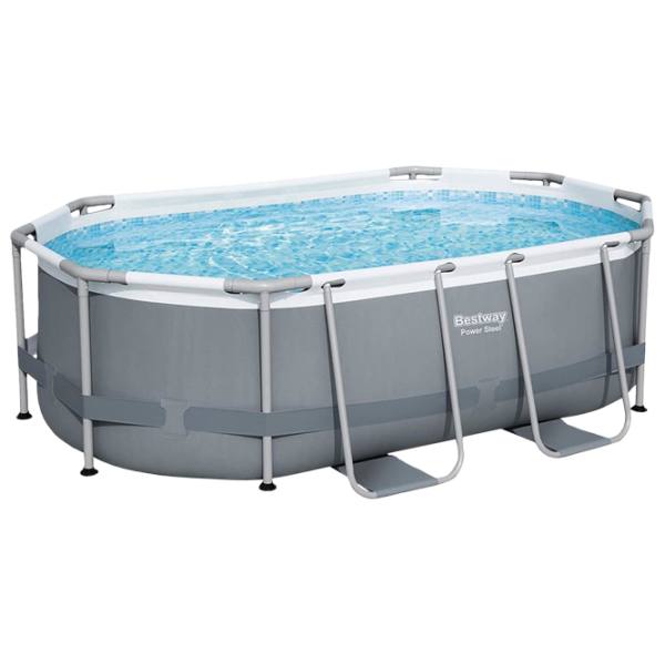 Piscină Bestway 5614ABW 3668 l/ Cu cadru/ Gray photo 1