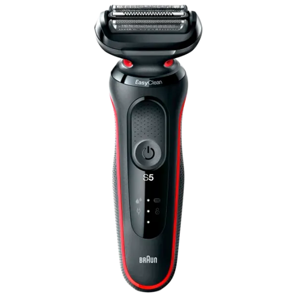 Бритва электрическая Braun 51-R1000s Красный Черный  photo 1