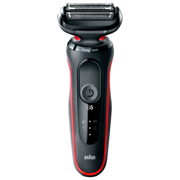 Бритва электрическая Braun 51-R1000s Красный Черный  photo 1