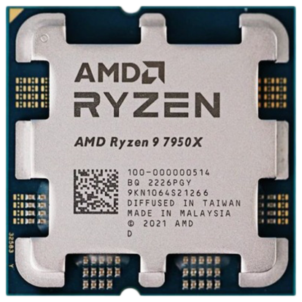 Процессор AMD Ryzen 9 7950X Tray AM5/ 4.50 ГГц - 5.70 ГГц photo 1