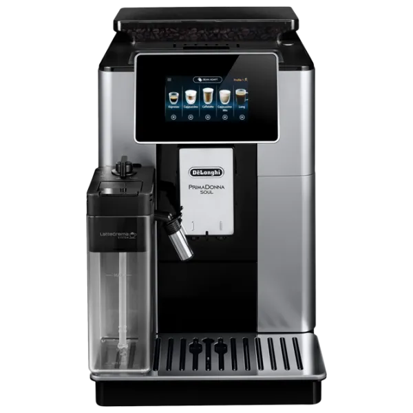 Aparat de cafea Delonghi ECAM610.55SB Automată/ 2.2 l/ Silver photo 1