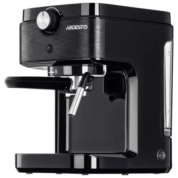 Espressor Ardesto ECM-E10B Рожковая / 1 л / Черный photo 1