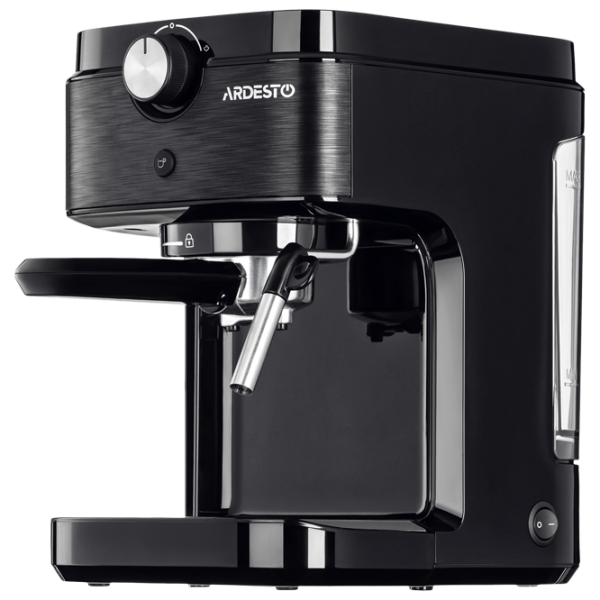 Espressor Ardesto ECM-E10B Рожковая / 1 л / Черный photo 1