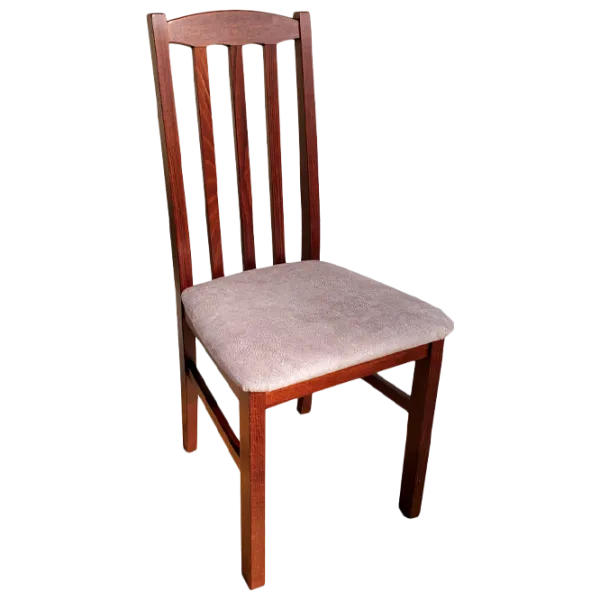 Scaun de bucătărie Magnus Bos 12 18A Stofă/ Brown Orzech photo 1 Scaun de bucătărie Magnus Bos 12 18A Stofă/ Brown Orzech photo 1