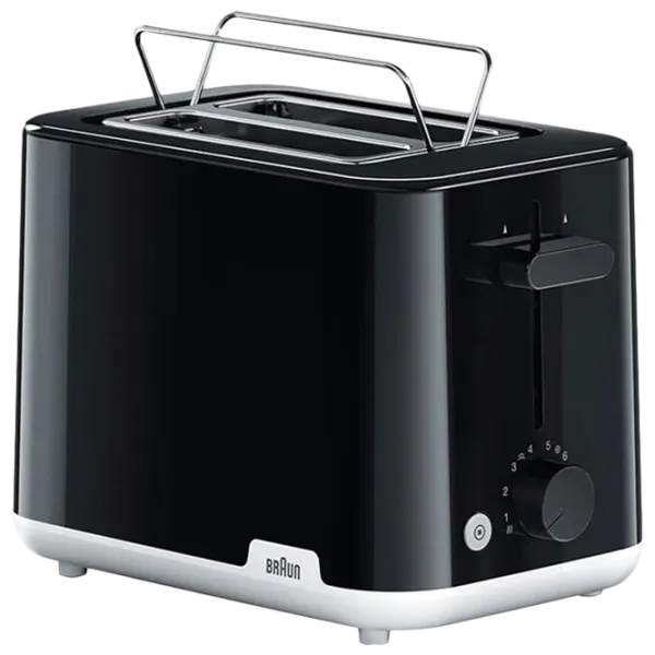 Тостер Braun HT1010BK Механическое/ 900 Вт/ Черный photo 1