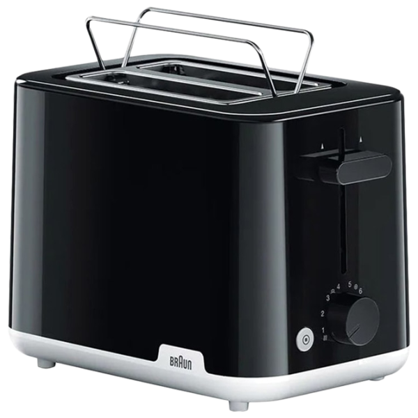 Тостер Braun HT1010BK Механическое/ 900 Вт/ Черный photo 1