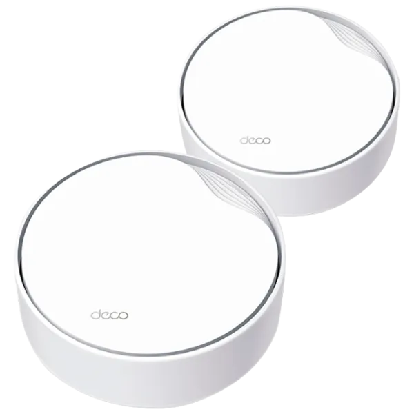 Wi-Fi Роутер TP-Link Deco X50-PoE (2-pack) 574 Мбит/ c/ 2402 Мбит/ с/ Белый photo 1