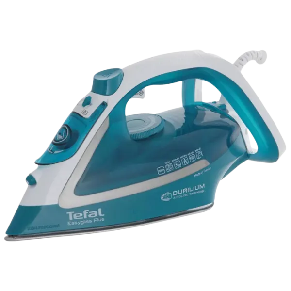 Утюг Tefal FV5737E0 Классический/ 2500 Вт/ Синий photo 1