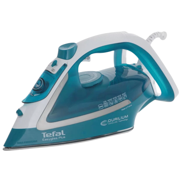 Утюг Tefal FV5737E0 Классический/ 2500 Вт/ Синий photo 1