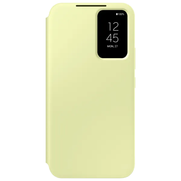 Чехол для смартфона Samsung Galaxy A54 5G Samsung/ Flip Cover View/ PU/ Lime Зелёный photo 1 Чехол для смартфона Samsung Galaxy A54 5G Samsung/ Flip Cover View/ PU/ Lime Зелёный photo 1