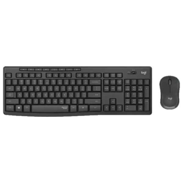 Клавиатура и Мышь Logitech MK295 Беспроводные/ Черный photo 1