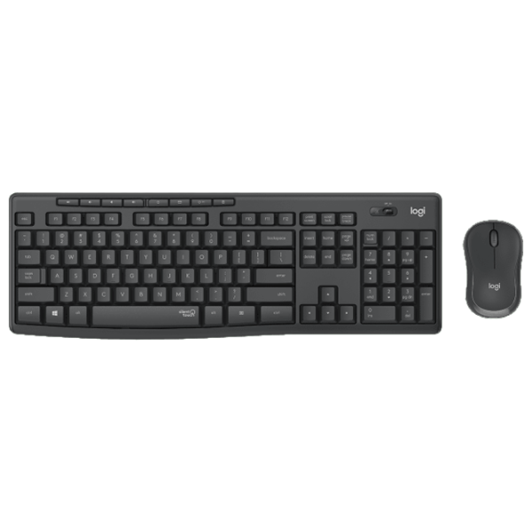 Клавиатура и Мышь Logitech MK295 Беспроводные/ Черный photo 1