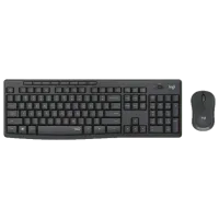 Клавиатура и Мышь Logitech MK295 Беспроводные/ Черный