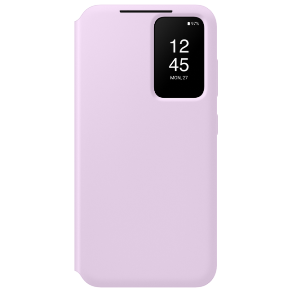 Чехол для смартфона Samsung Galaxy S23 Samsung/ Flip Cover View/ PU/ Lavender Пурпурный photo 1 Чехол для смартфона Samsung Galaxy S23 Samsung/ Flip Cover View/ PU/ Lavender Пурпурный photo 1