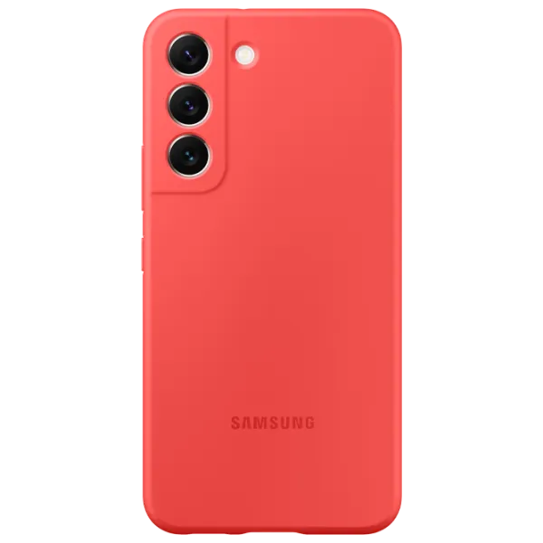 Чехол для смартфона Samsung Galaxy S22 Samsung/ Back/ TPU/ Coral Красный photo 1 Чехол для смартфона Samsung Galaxy S22 Samsung/ Back/ TPU/ Coral Красный photo 1