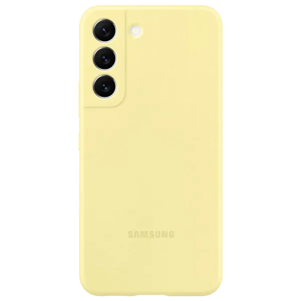 Чехол для смартфона Samsung Galaxy S22 Samsung/ Back/ TPU/ Желтый photo 1
