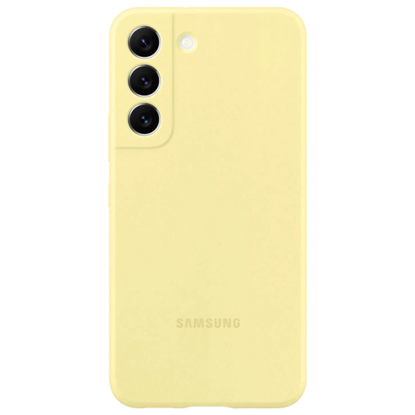 Чехол для смартфона Samsung Galaxy S22 Samsung/ Back/ TPU/ Желтый photo 1