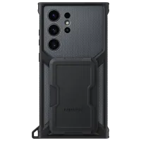 Чехол для смартфона Samsung Galaxy S23 Ultra Samsung/ Back/ PC/ PU/ Titan Черный