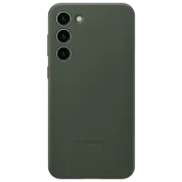 Чехол для смартфона Samsung Galaxy S23 Plus Samsung/ Back/ Кожа/ Зелёный