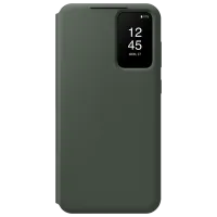 Чехол для смартфона Samsung Galaxy S23 Plus Samsung/ Flip Cover View/ PU/ Khaki Зелёный