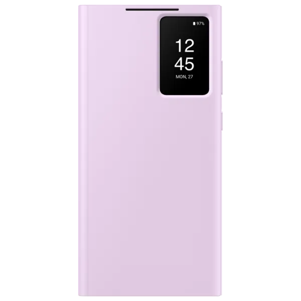 Чехол для смартфона Samsung Galaxy S23 Ultra Samsung/ Flip Cover View/ PU/ Lavender Пурпурный photo 1