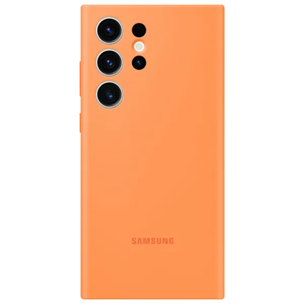 Husă pentru smartphone Samsung Galaxy S23 Ultra Samsung/ Back/ TPU/ Orange photo 1