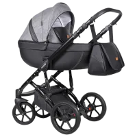 Cărucior pentru copil Quali Milano 2 in 1 M4/ Gray